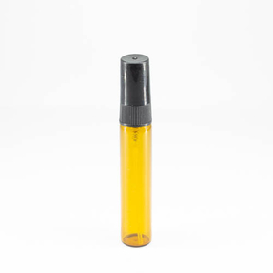 Атомайзер-карандаш 6мл, темное стекло, черная пластиковая крышка