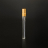 Флакон -карандаш 10мл прозрачное стекло + золотой колпачок